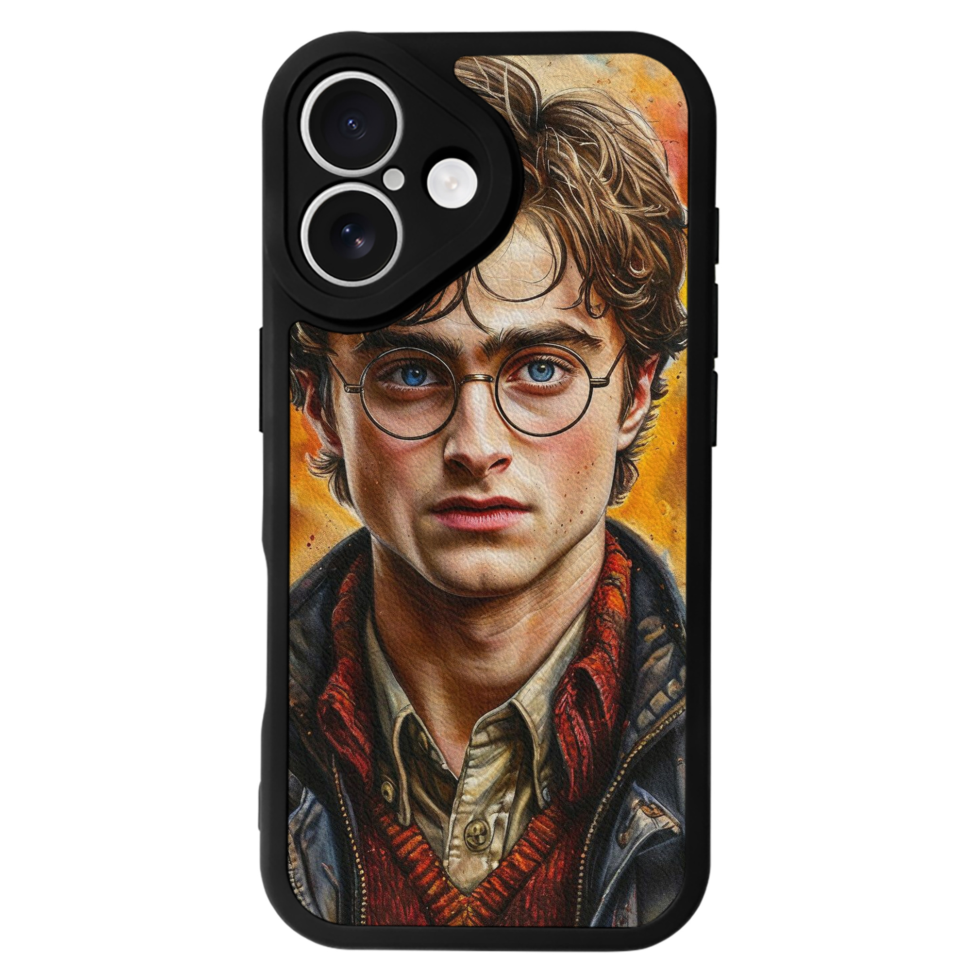 （画像用） Harry Potter ハリー・ポッターシリーズ 【iPhone 16シリーズ対応】シリコンスマホケース（レザー調） 材質：シリコン